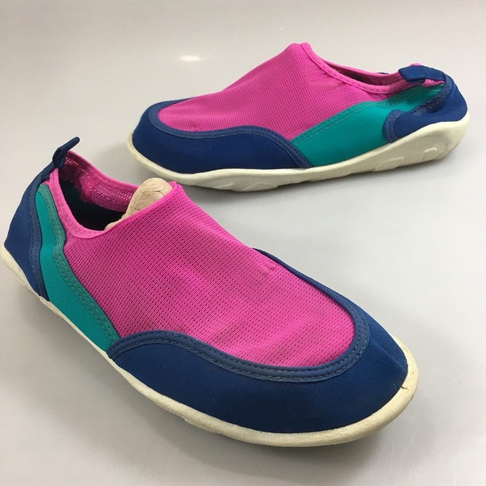 Pro Spirit Womens 8 Blue Pink Teal Water Shoes